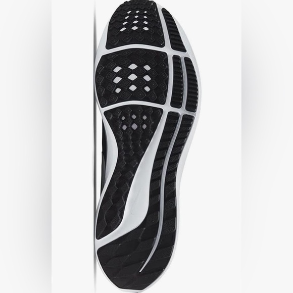 NIKE Air Zoom Pegasus 39 Road Running Men’s 9 Black White Shoes Sneakers - Picture 2 of 14